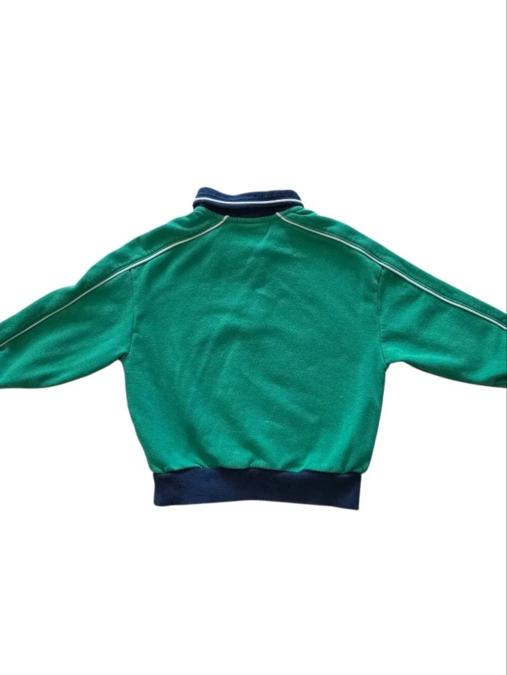 Old Navy Boys 1/4 Zip Sweatshirt Bundle (XS 5) - Green & Grey Playwear